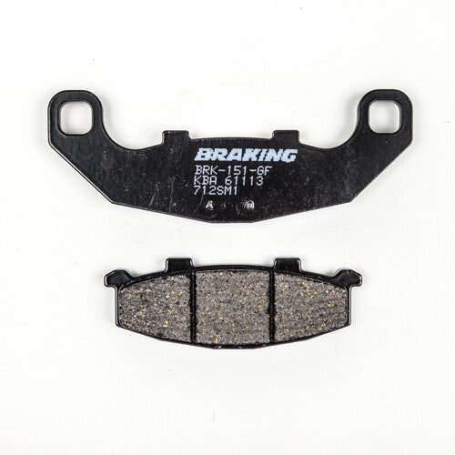 BRAKING Semi-Metallic Brake Pads - 712SM1