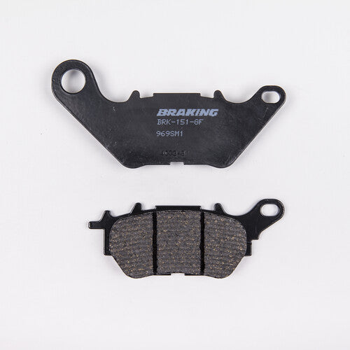 BRAKING Semi-Metallic Brake Pads - 968SM1
