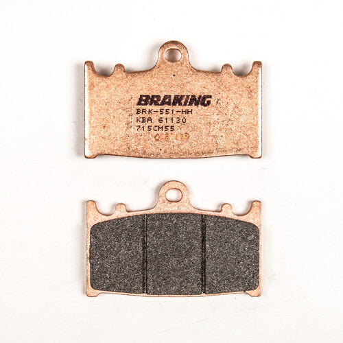 BRAKING Sintered Sport Brake Pads - 715CM55