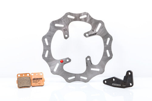 BRAKING W-Flo Oversized Front Rotor Kit - OKI64