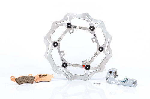 BRAKING W-Flo Oversized Front Rotor Kit - OKWL06