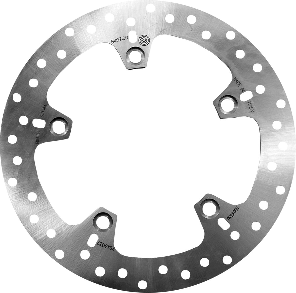 BREMBO PRIME Serie Oro Fixed Disc Brake Rotor - Rear 1710-5063