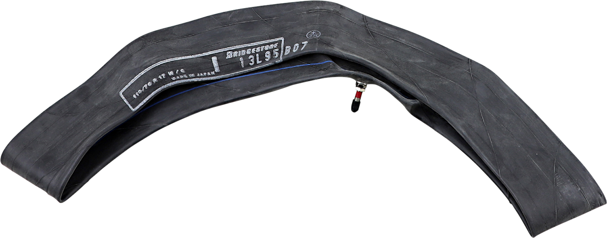 BRIDGESTONE Inner Tube - Standard / 17" / TR-4 / Center Metal Valve 0350-0062