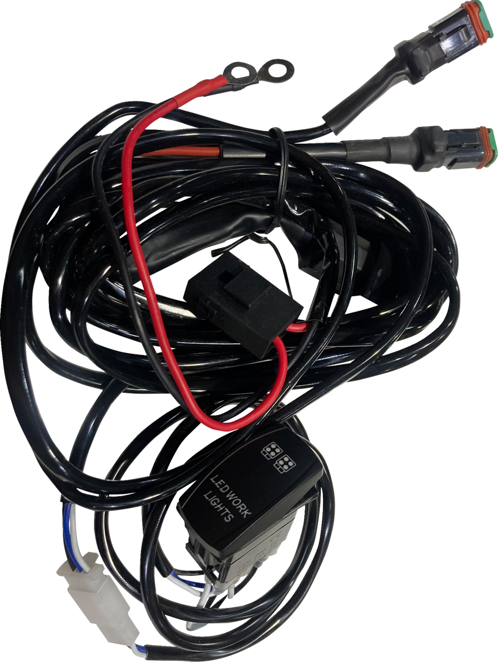 BRITE-LITES Rocker Switch Wiring Harness - 2 Outputs 2120-1250