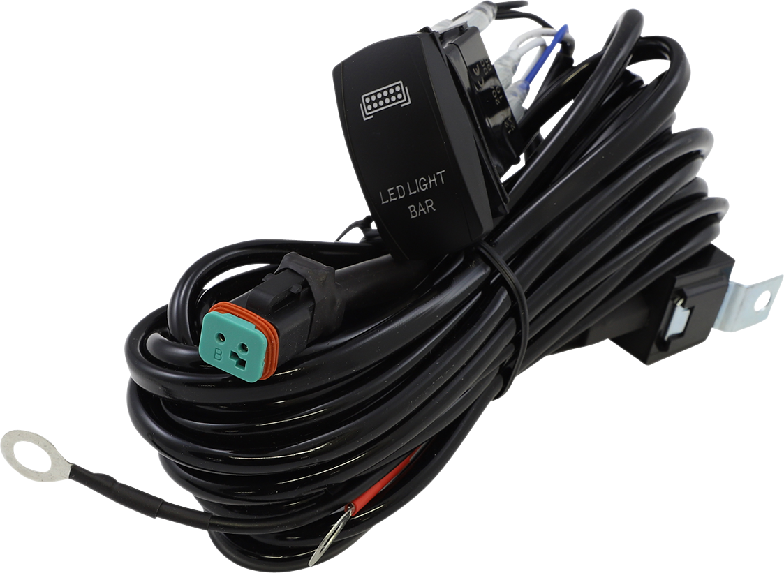 BRITE-LITES Wire Harness with Rocker Switch - 2050-0424