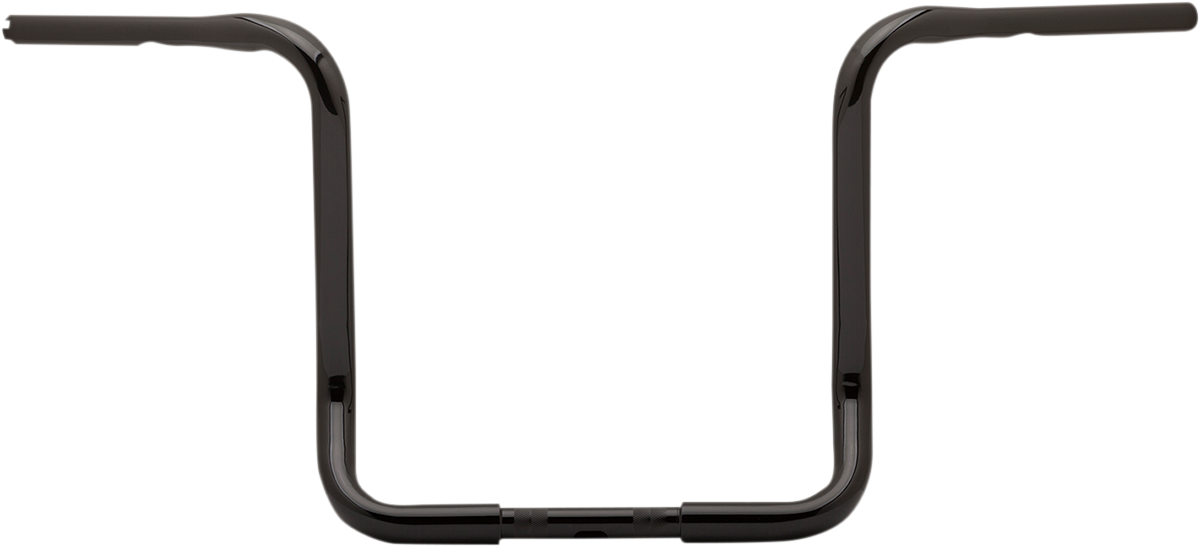 BURLY BRAND 1-1/4" Bagger Ape Hanger Handlebar - TBW / 15" / Black 0601-3045