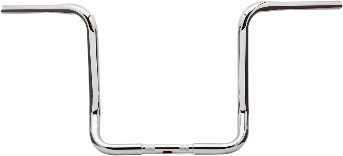 BURLY BRAND 1-1/4" Bagger Ape Hanger Handlebar - TBW / 15" / Chrome 0601-3044
