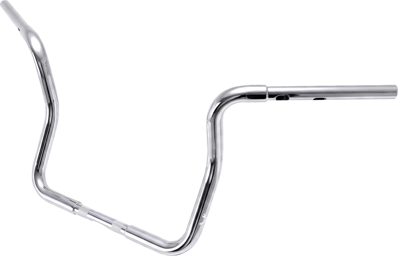 BURLY BRAND 1-1/4" Bagger Ape Hanger Handlebar - Touring / 13" / Chrome 0601-7095