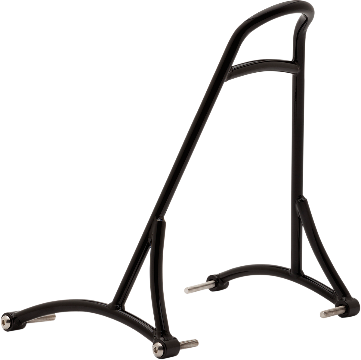 BURLY BRAND 13" Sissy Bar - Short / Black / HD Sportster '04-'22 1501-0449