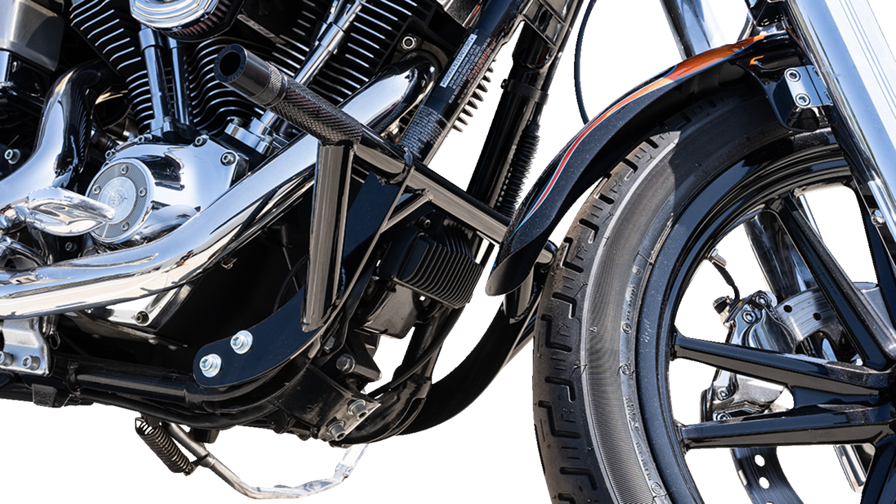 BURLY BRAND Brawler Kit - Black / HD Dyna 0506-1942