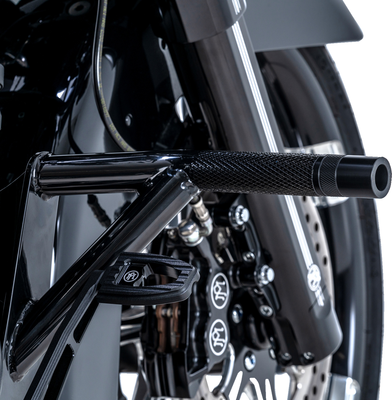 BURLY BRAND Front Brawler Kit - Black / HD Touring 0506-2364