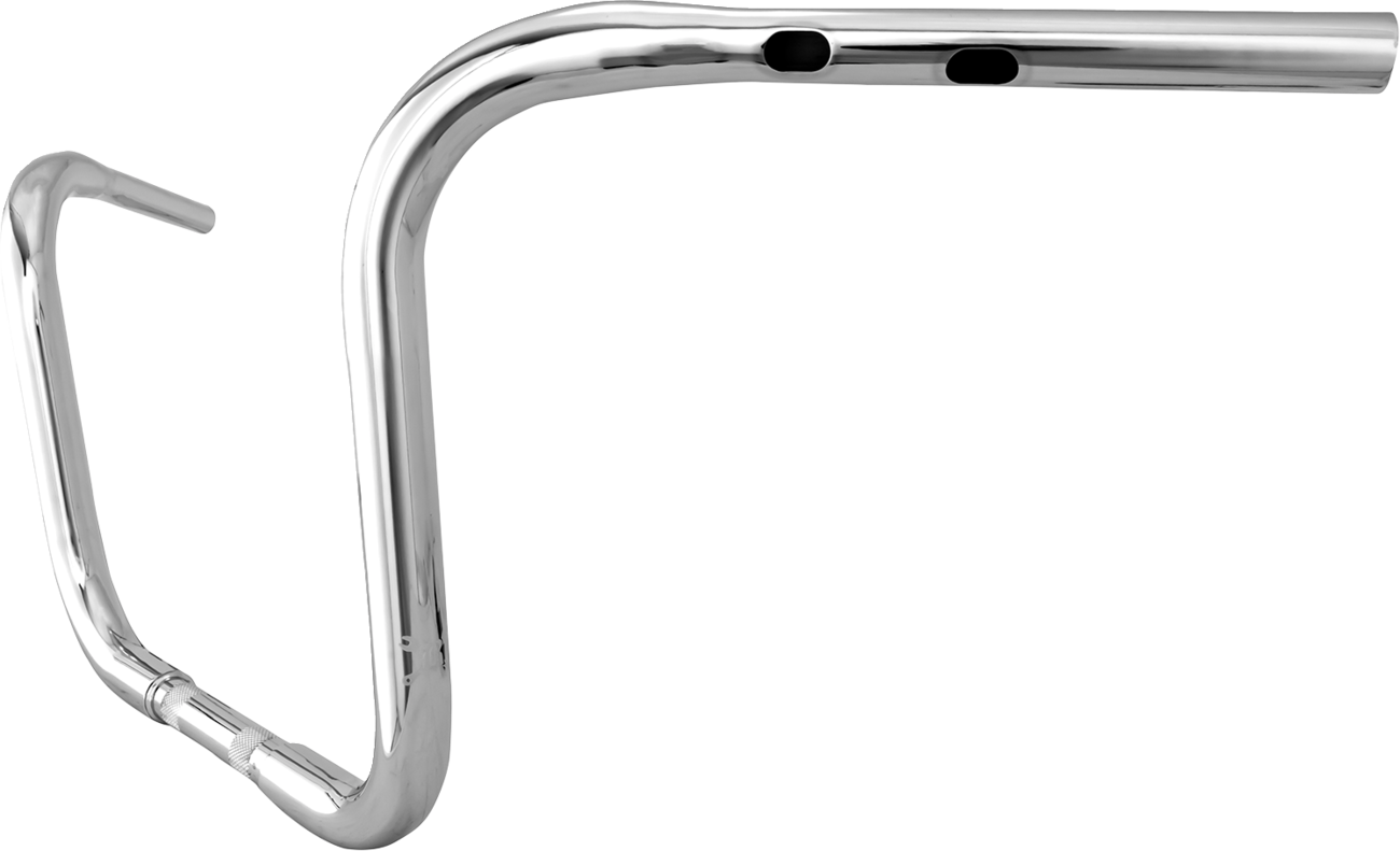 BURLY BRAND Gorilla Ape Handlebar - Softail / 12" / Chrome 0601-7109