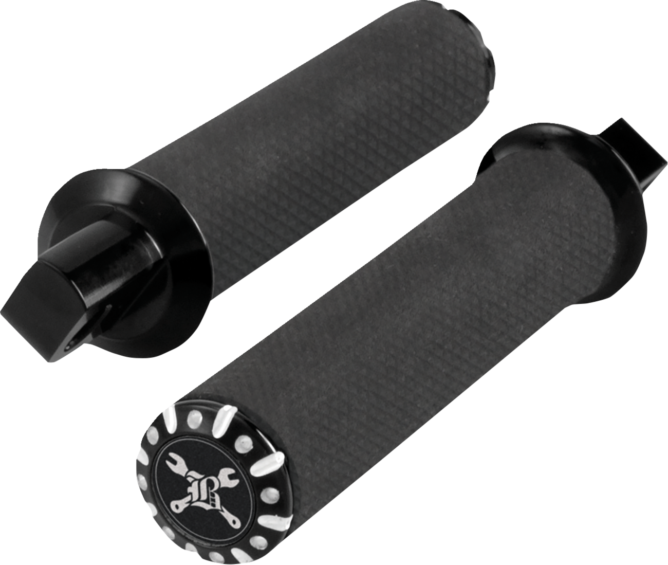 BURLY BRAND Hawk Foot Pegs - Black Machined / Universal 1620-2827