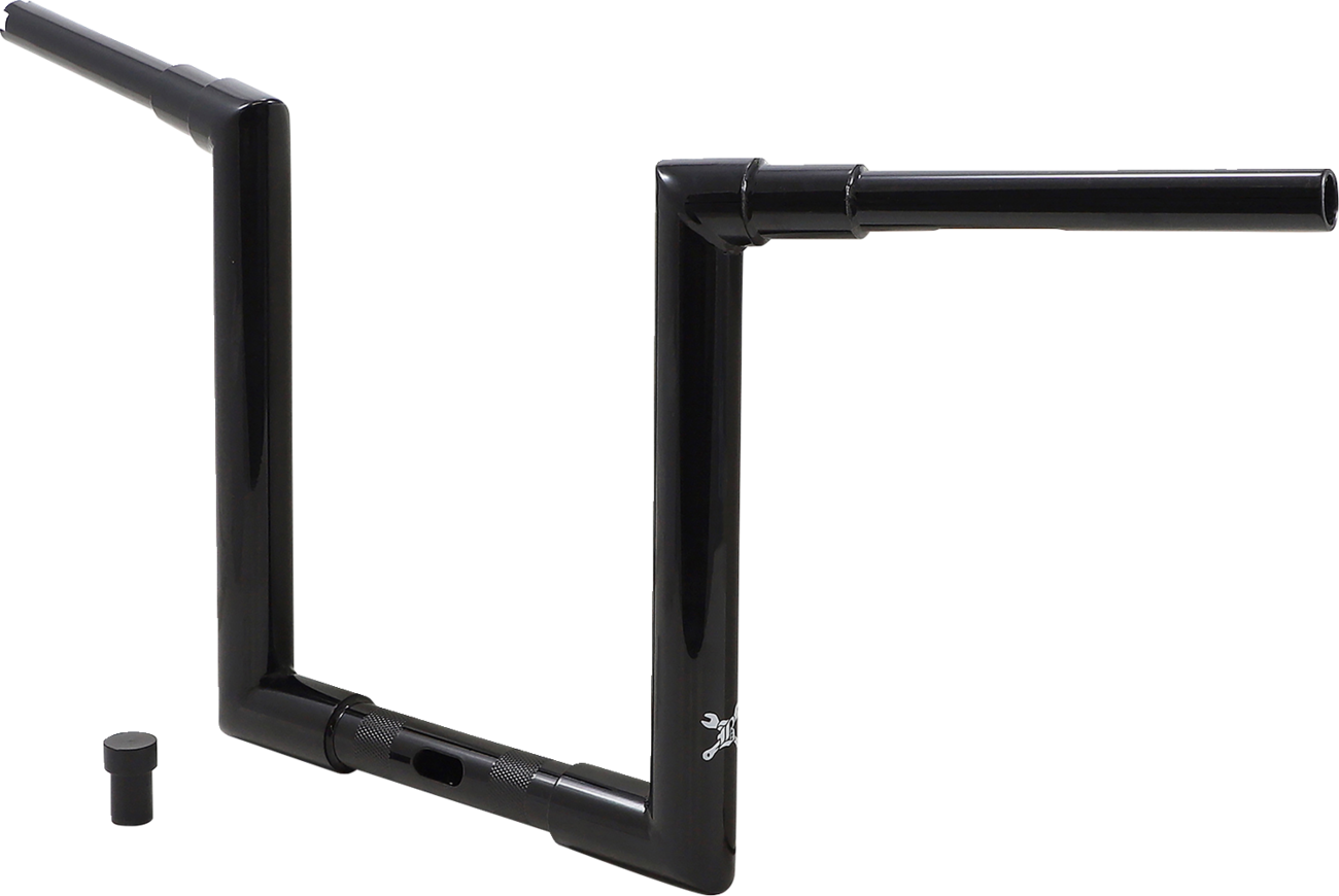 BURLY BRAND Jason Handlebar - 12" / Black 0601-5931