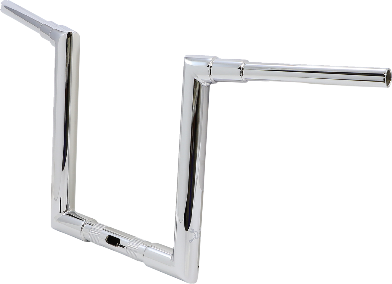 BURLY BRAND Jason Handlebar - 12" / Chrome 0601-5932