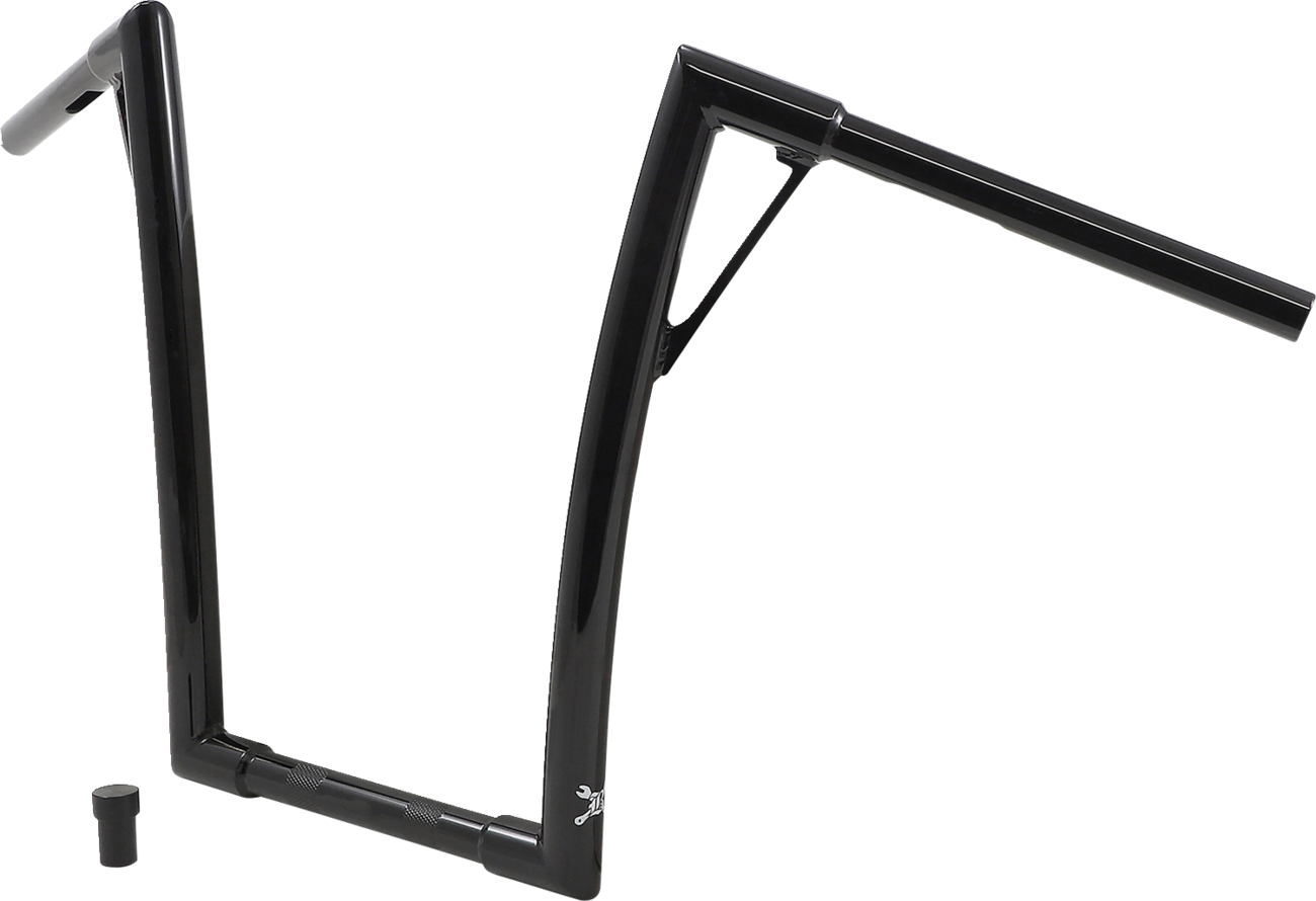BURLY BRAND Louie Handlebar - 16" / Black 0601-5937