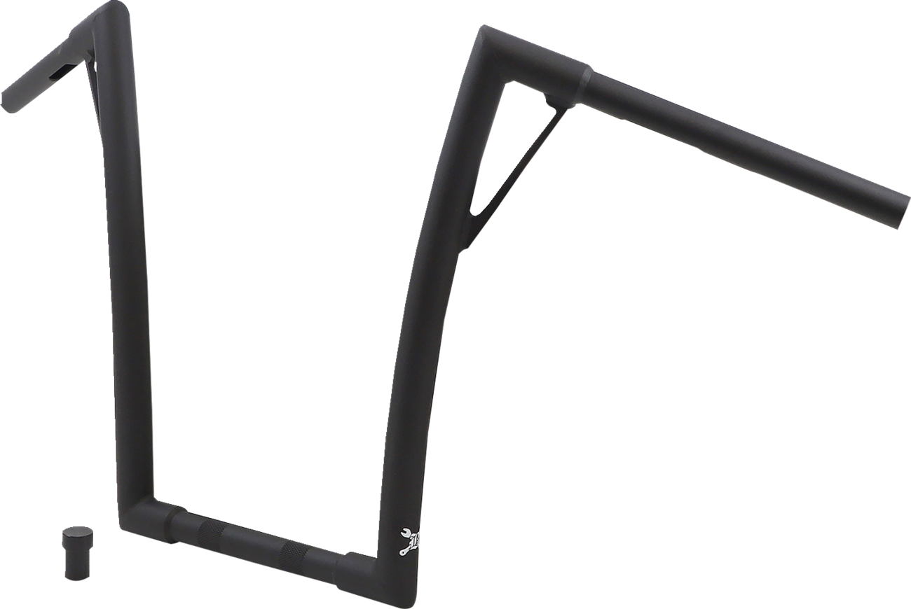 BURLY BRAND Louie Handlebar - 16" / Textured Black 0601-5939