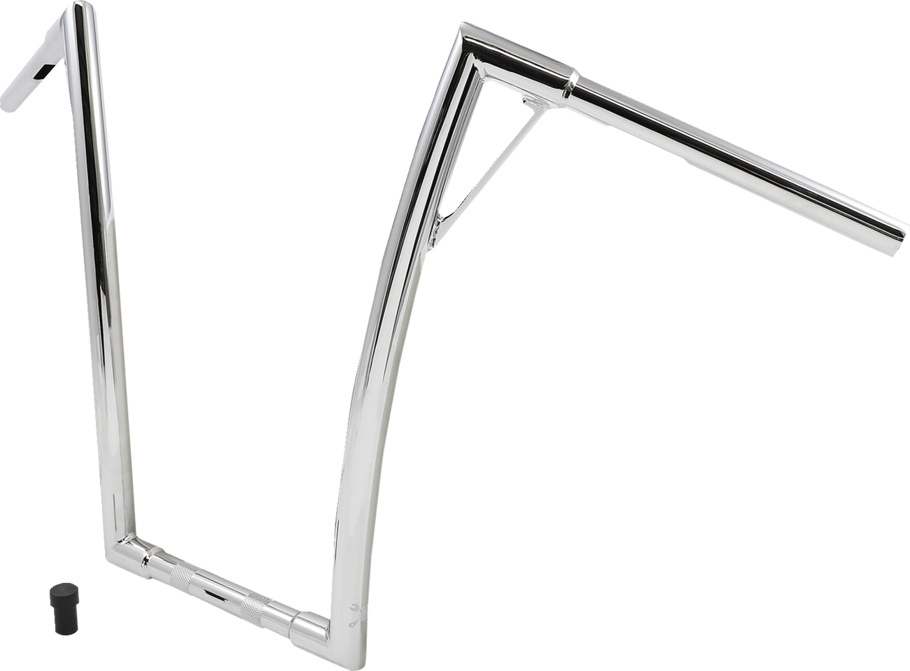 BURLY BRAND Louie Handlebar - 19" / Chrome 0601-5941