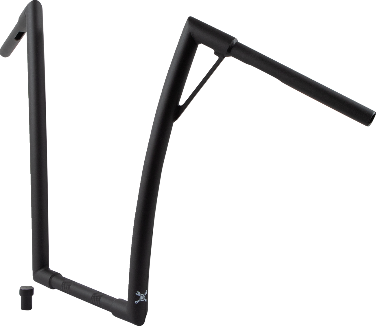 BURLY BRAND Louie Handlebar - 19" / Textured Black 0601-5942