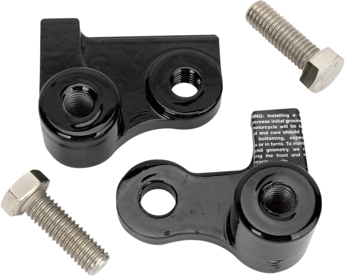 BURLY BRAND Lowering Kit - Rear / Lowers 1" / Black / '06-'17 FXD 1304-0102
