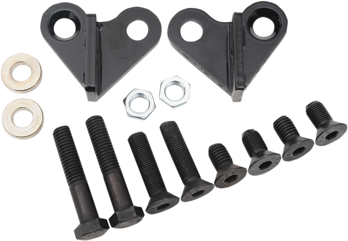 BURLY BRAND Lowering Kit - Rear / Lowers 1" / Black / '97-'01 FLHT DS-221475