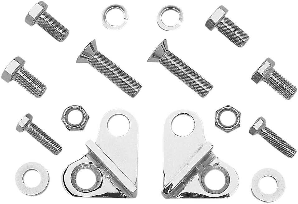 BURLY BRAND Lowering Kit - Rear / Lowers 1" / Chrome / '85-'96 FLT DS-221454