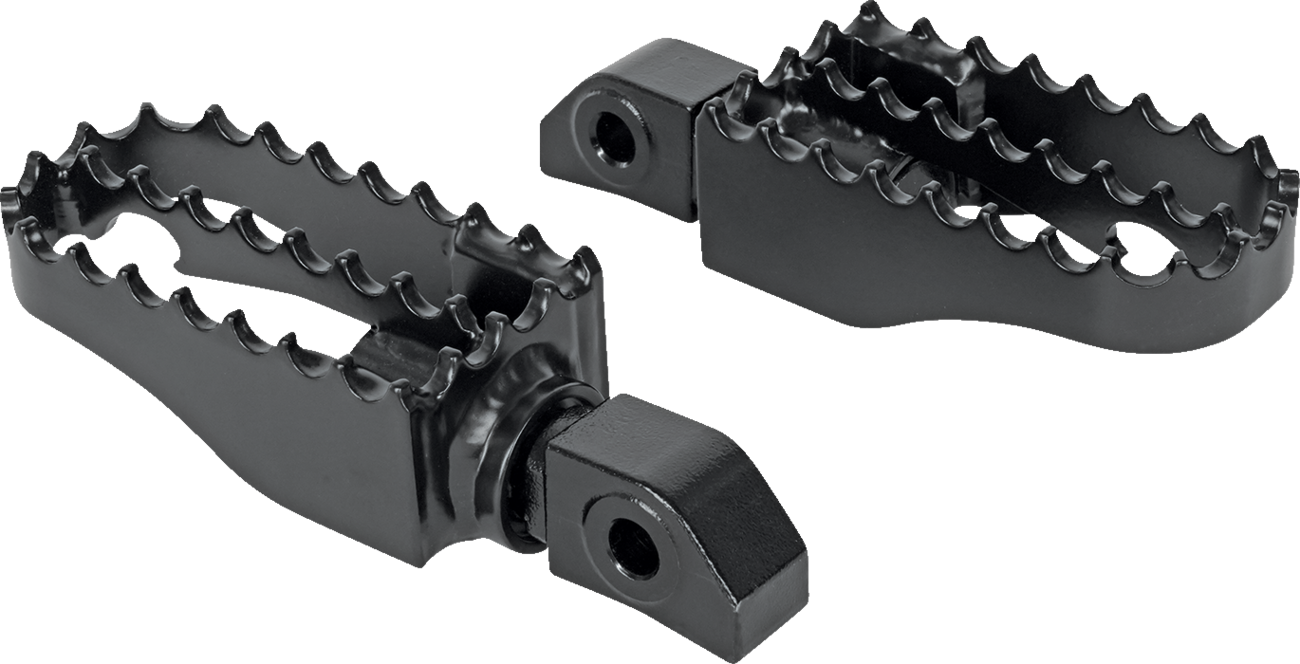 BURLY BRAND MX Foot Pegs - Passenger / Black 1620-2388