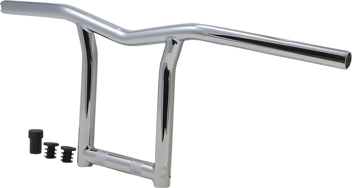 BURLY BRAND Sid Handlebar - 10" / Chrome 0601-5696