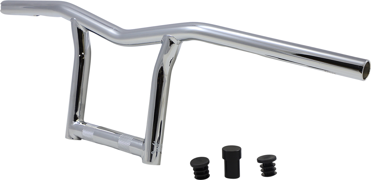BURLY BRAND Sid Handlebar - 8" / Chrome 0601-5694