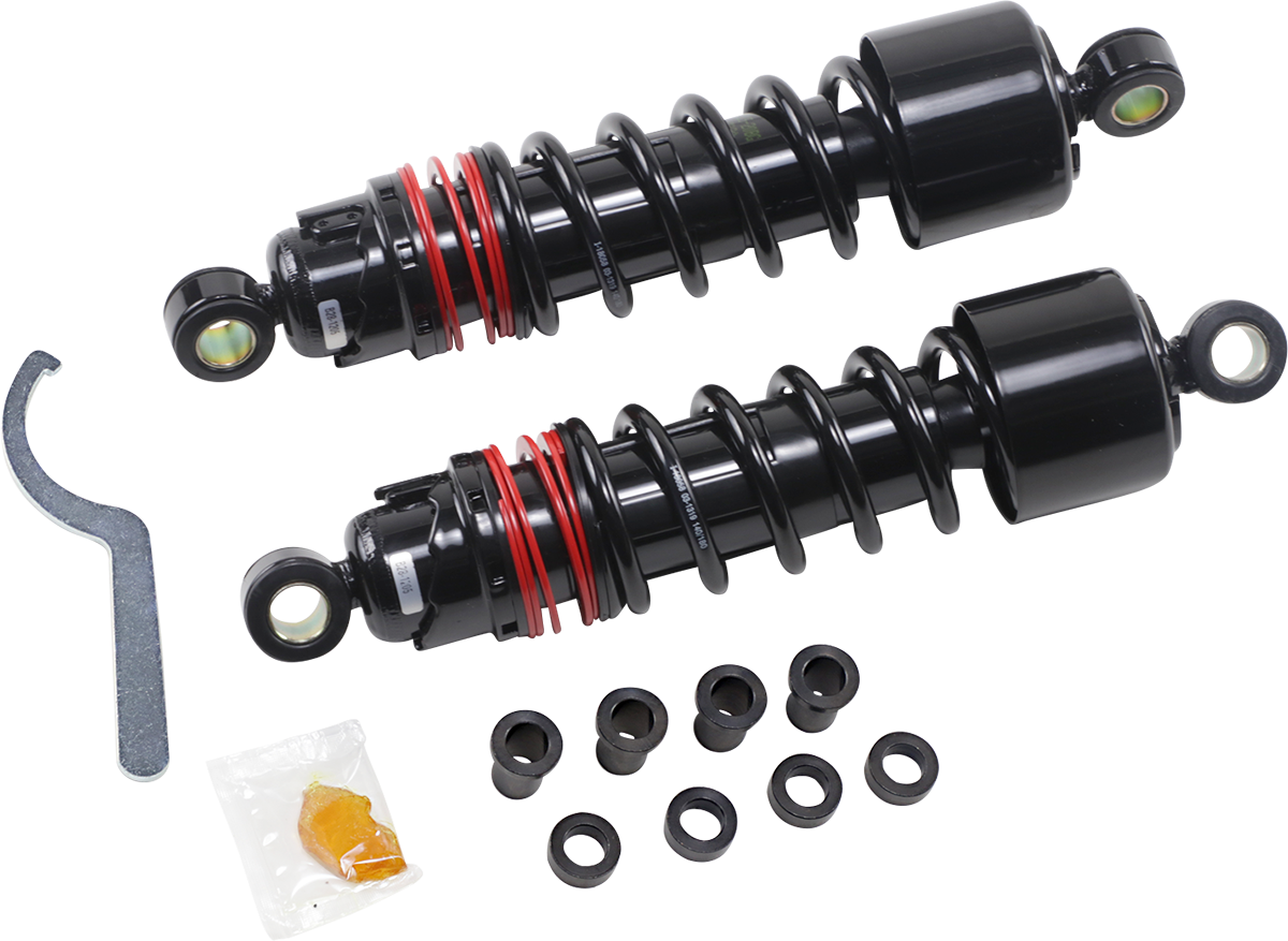 BURLY BRAND Slammer Plus Shocks - 10.5" / Black / XL 1310-1968