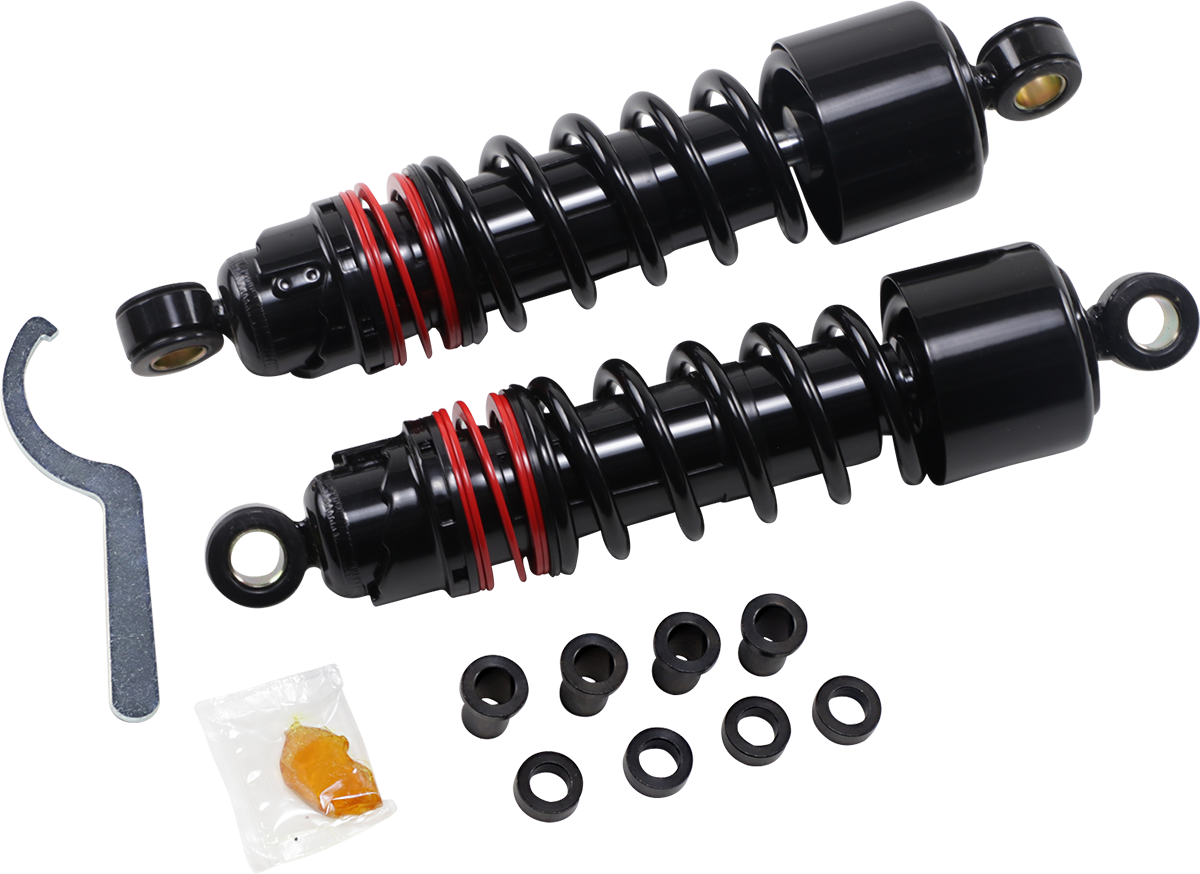 BURLY BRAND Slammer Plus Shocks - 10.5" / Black / XL 1310-1970