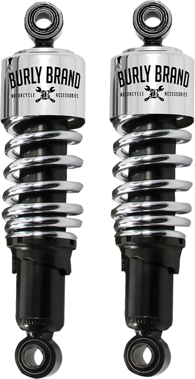 BURLY BRAND Slammer Shock - 10.5" / Chrome 1310-0683