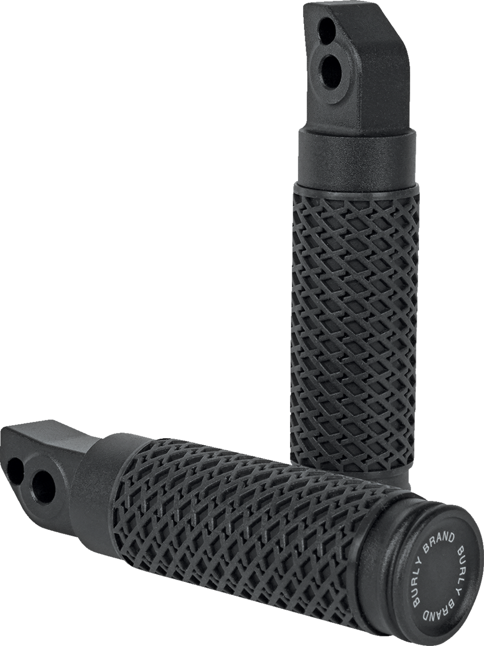 BURLY BRAND Slash Cut - Passenger Foot Pegs / Black 1620-2390