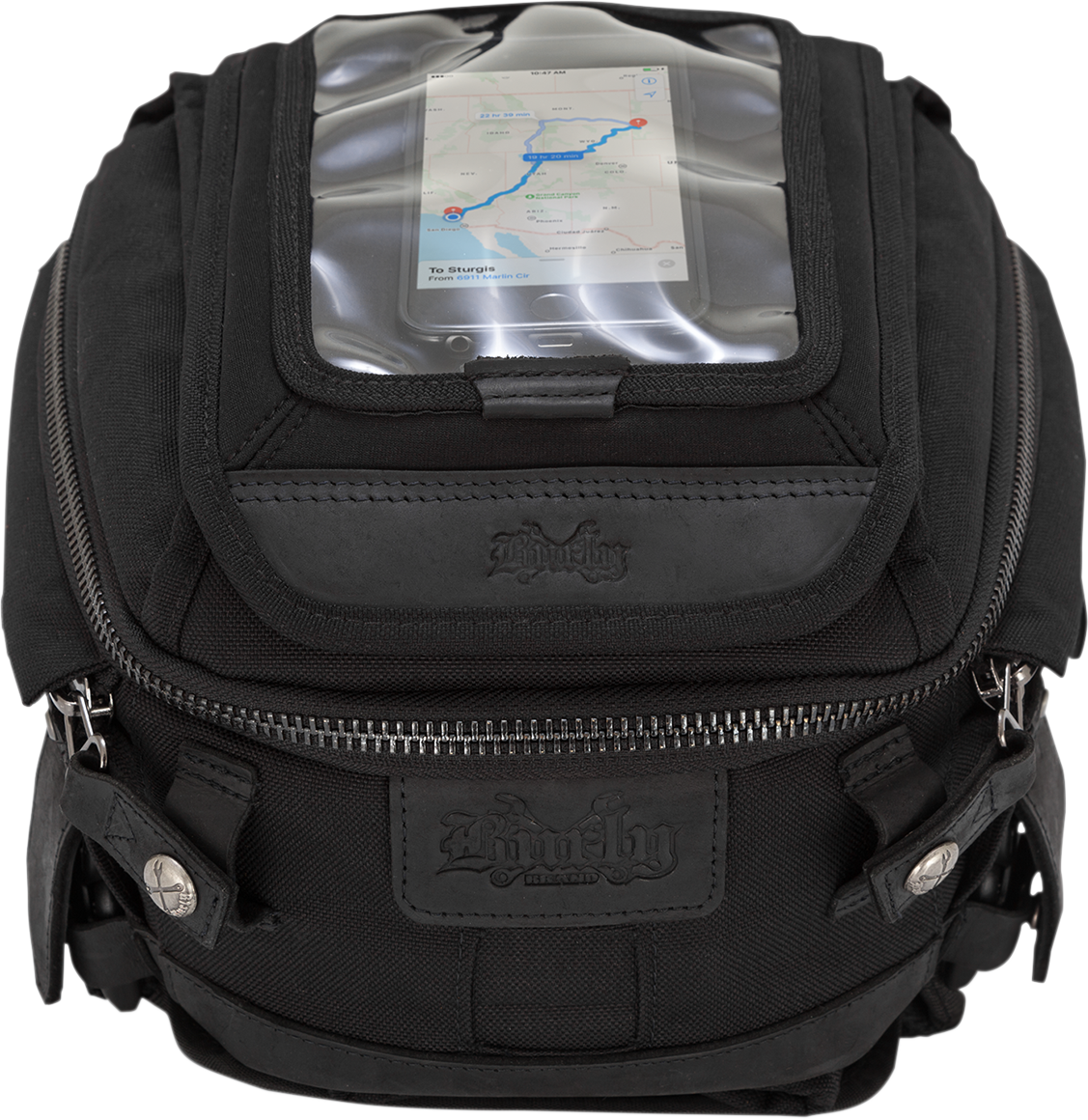 BURLY BRAND Tank Tail Bag - Black 3502-0309