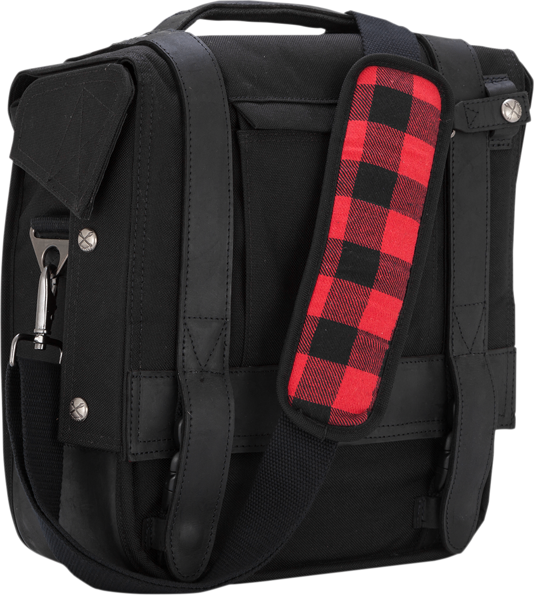 BURLY BRAND Voyager Detachable Cordura® Saddlebag - Black 3501-1345