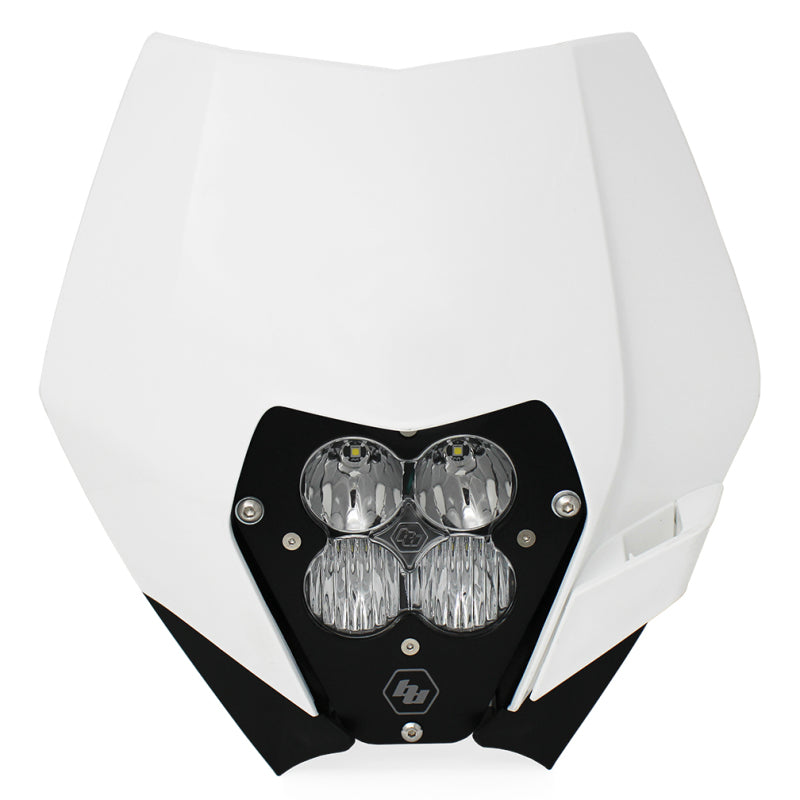 Baja Designs 2008-2013 KTM Headlight Kit DC w/Headlight Shell White XL Pro Series - 507061