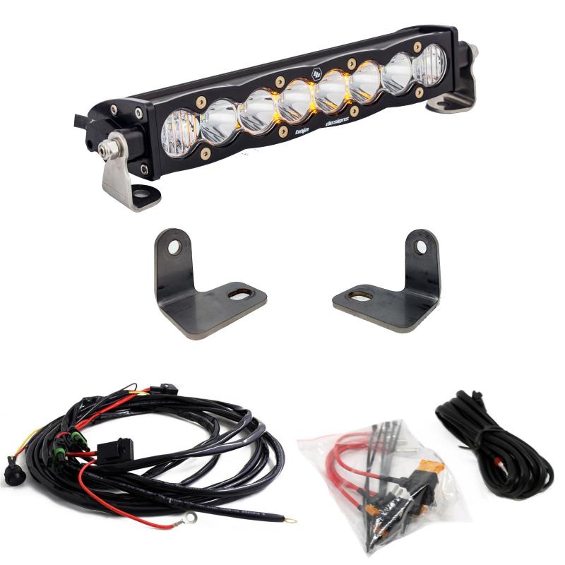 Baja Designs 2016-2018 Polaris RZR Turbo XP S8 Series 10in Light Bar Kit - 447073