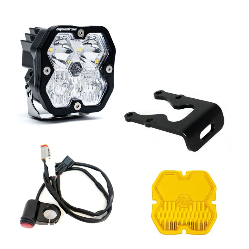 Baja Designs 2018-2024 Sur-Ron Light Bee X Squadron 2.0 Sport Headlight Kit (Driving/Combo) - Clear - 440071