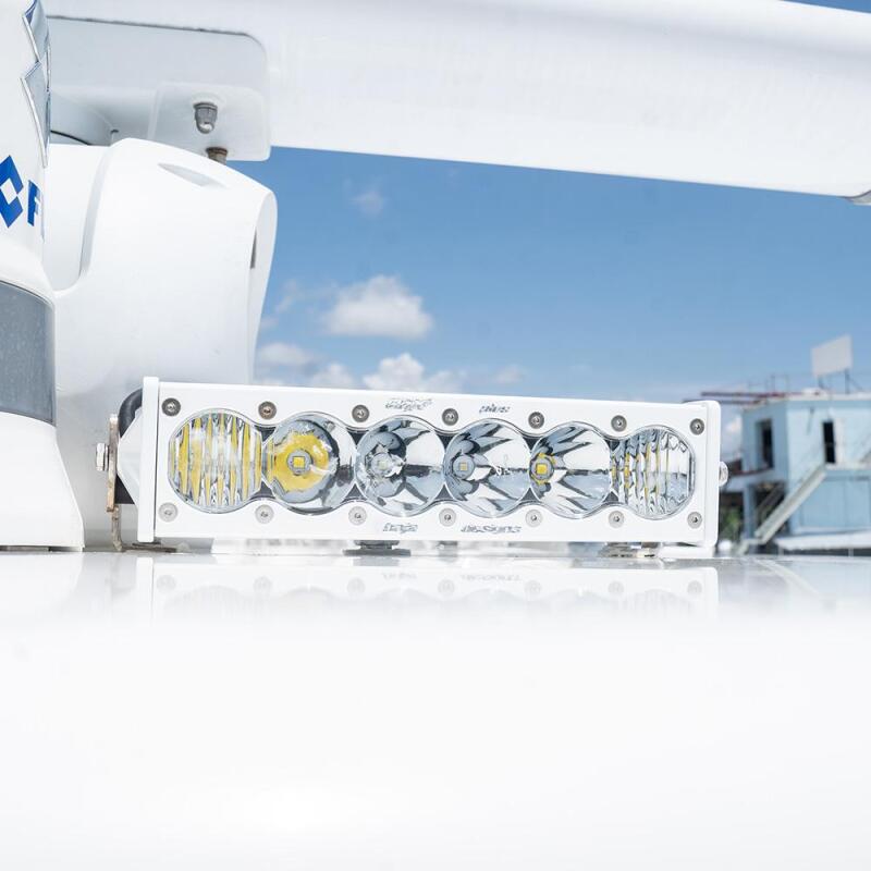 Baja Designs Marine OnX6+ Straight Light Bar 10in. Driving Combo/Clear - White - 451003WT