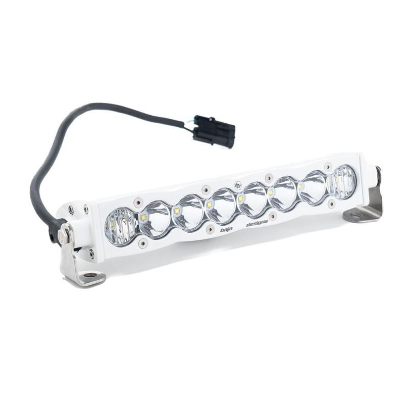 Baja Designs Marine S8 Straight LED Light Bar 10in. - White - 701003WT