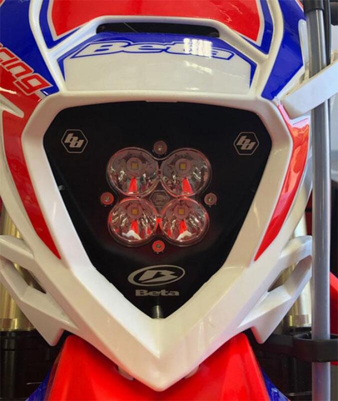 Baja Designs Squadron Sport Headlight Kit (A/C) - Beta RR 2-Stroke 2020+ 125RR/200RR/250RR/300RR/RX - 557050AC