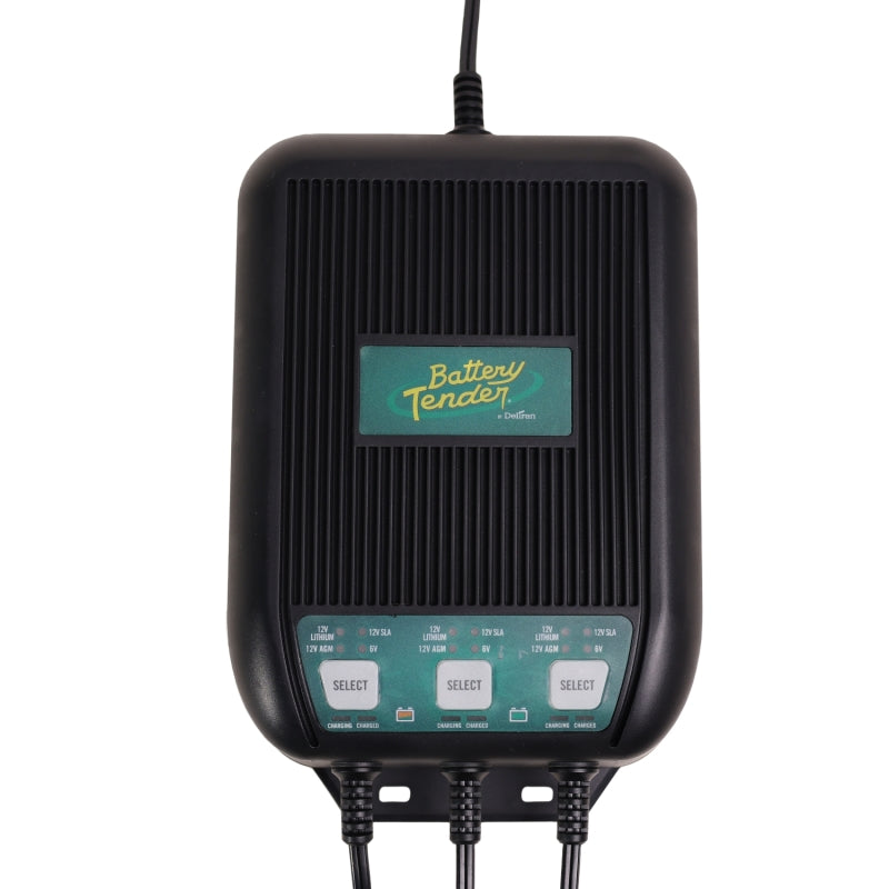 Battery Tender 3 Bank 3A On-Board Marine Battery Charger - 022-1003-DL-WH