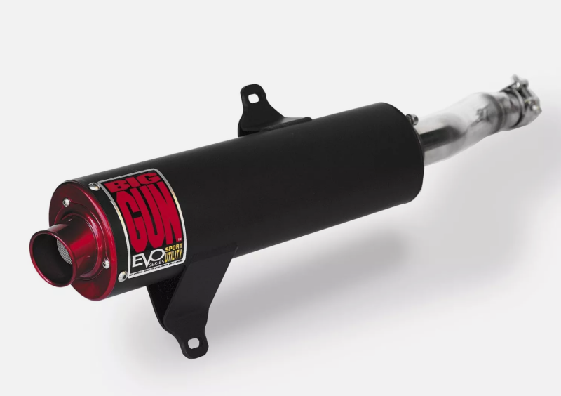 Big Gun 2000-2014 Honda Rubicon 500 ES EVO U Series Slip On Exhaust - 12-1422