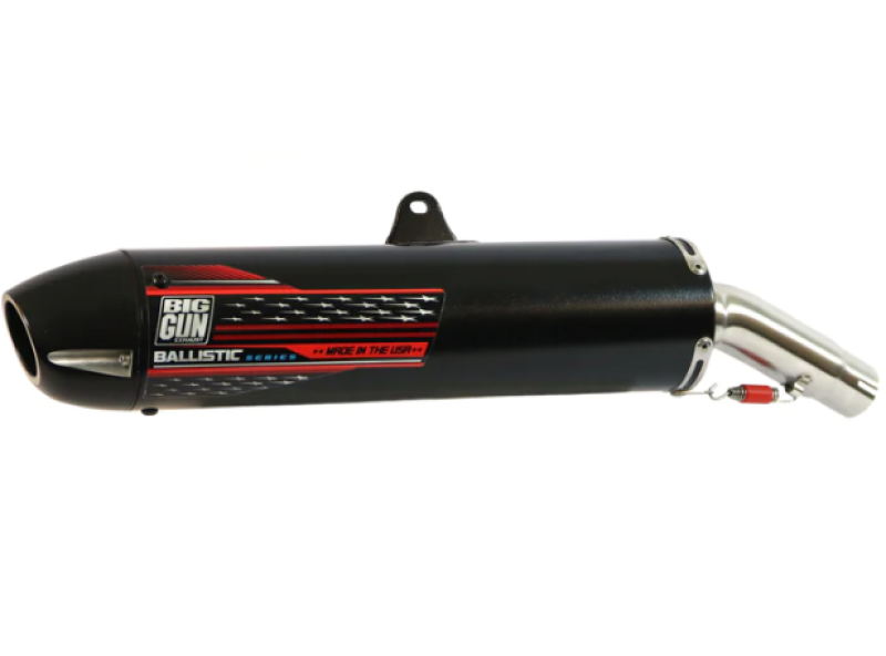 Big Gun 2004-2009/2012-2013 Yamaha YFZ 450 Ballistic Series Slip On Exhaust - 08-1202