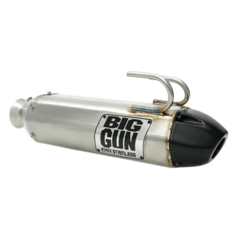 Big Gun 2006-2008 Arctic Cat 400 AUTO 4x4 FIS EXO Stainless Slip On Exhaust - 14-5682
