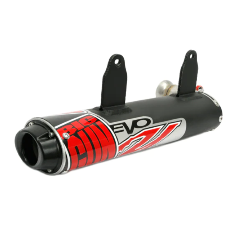 Big Gun 2006-2009 Yamaha Rhino 450 EVO U Series Slip On Exhaust - 12-23522