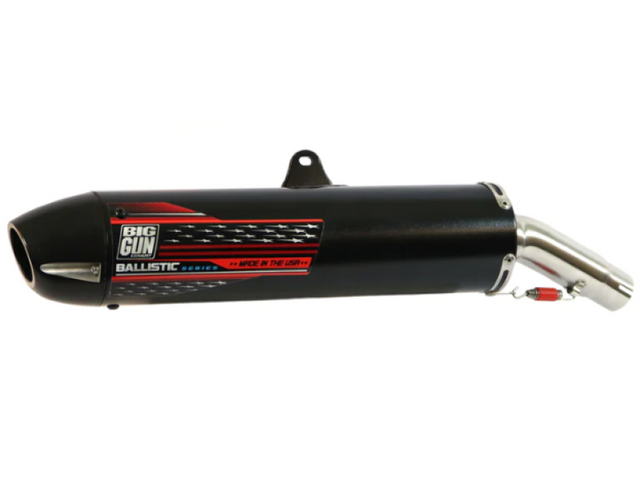Big Gun 2006-2014 Honda TRX 450R Ballistic Series Slip On Exhaust - 08-1132