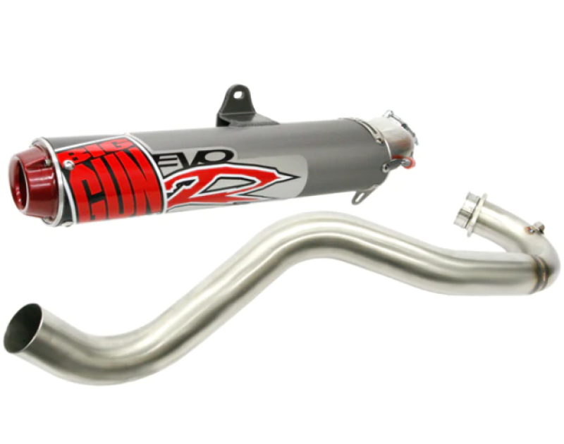 Big Gun 2008-2013 Honda TRX 700XX EVO R Series Slip On Exhaust - 09-17002