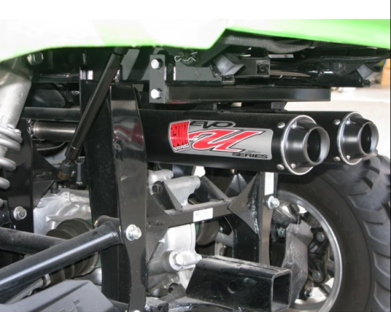 Big Gun 2008-2013 Kawasaki Teryx 750 EVO U Series Dual Slip On Exhaust - 12-4662