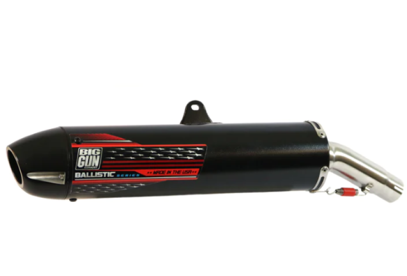 Big Gun 2009-2023 Yamaha YFZ 450R Ballistic Series Slip On Exhaust - 08-1212
